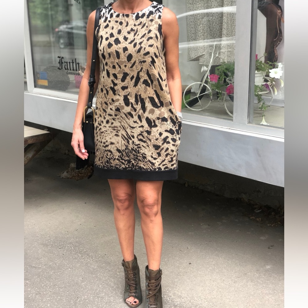 Leopard Print Sleeveless Paola Frani